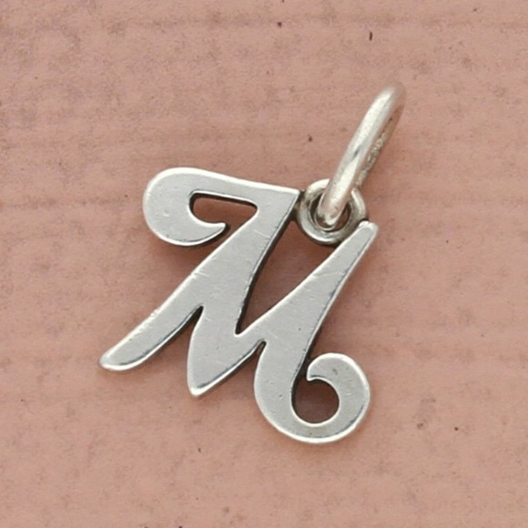 James Avery Jewelry - james avery sterling silver letter m script initial charm